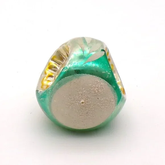 Vintage 50s 60s Glass Christmas Ornament - Picture 5 of 8